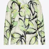 Baumwollgilet mit Blumenmuster