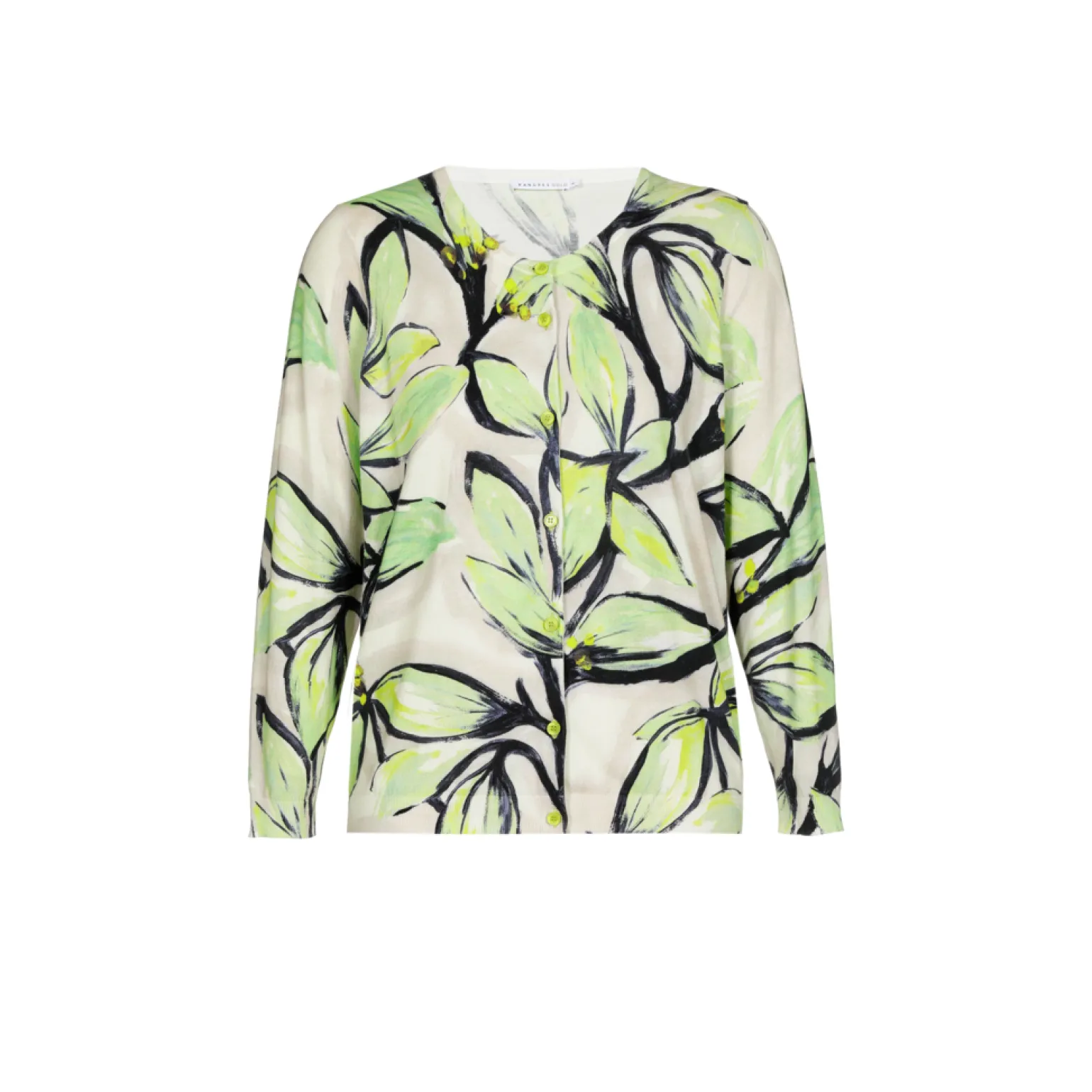 Baumwollgilet mit Blumenmuster