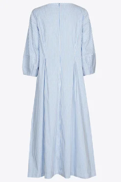Baumwollkleid mit Faltendetail