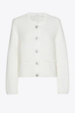 Baumwollstrickjacke