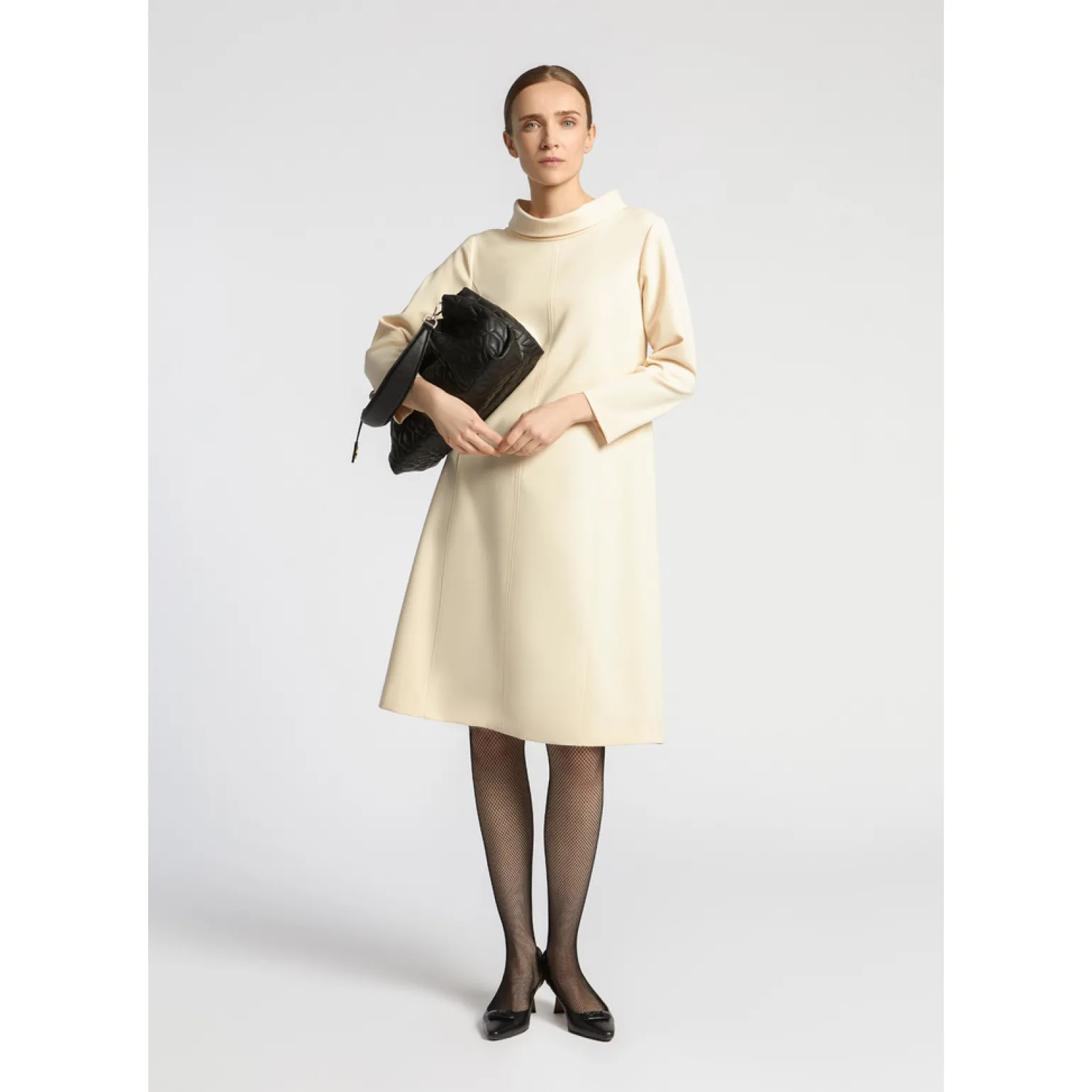 Bequemes Kreppkleid