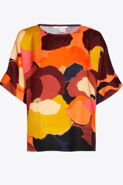 Bluse mit Blumenmuster