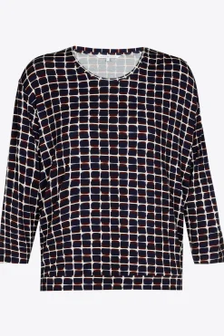 Bluse mit Fantasiemuster