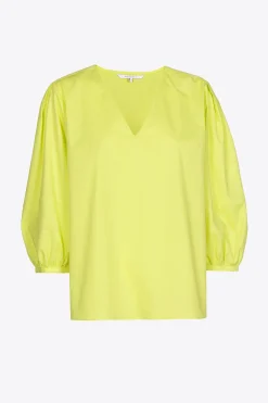 Bluse mit Puffärmeln