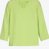 Bluse mit V-Ausschnitt