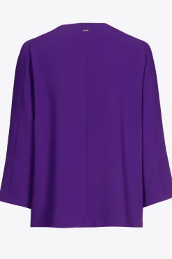 Bluse mit V-Ausschnitt