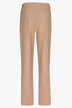Bouclé-Hose mit schmalem Bein