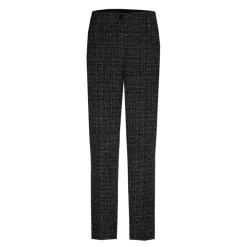 Bouclé-Hose mit schmalem Bein