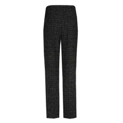 Bouclé-Hose mit schmalem Bein