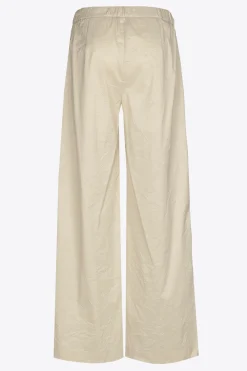 Crinkle-Hose mit weitem Bein