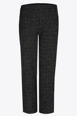 Formelle Hose aus Bouclé-Stoff