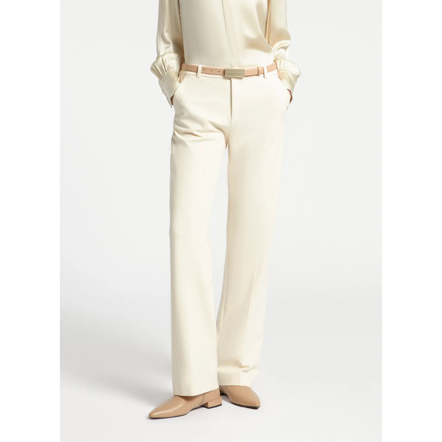 Formelle Hose mit geradem Bein