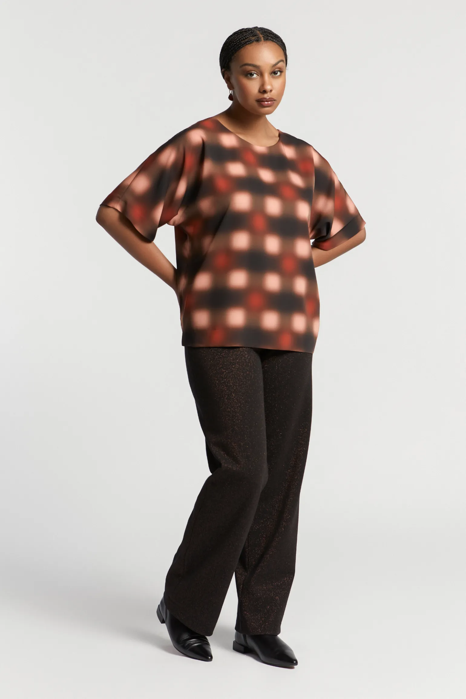 Formelle Hose mit Lurex