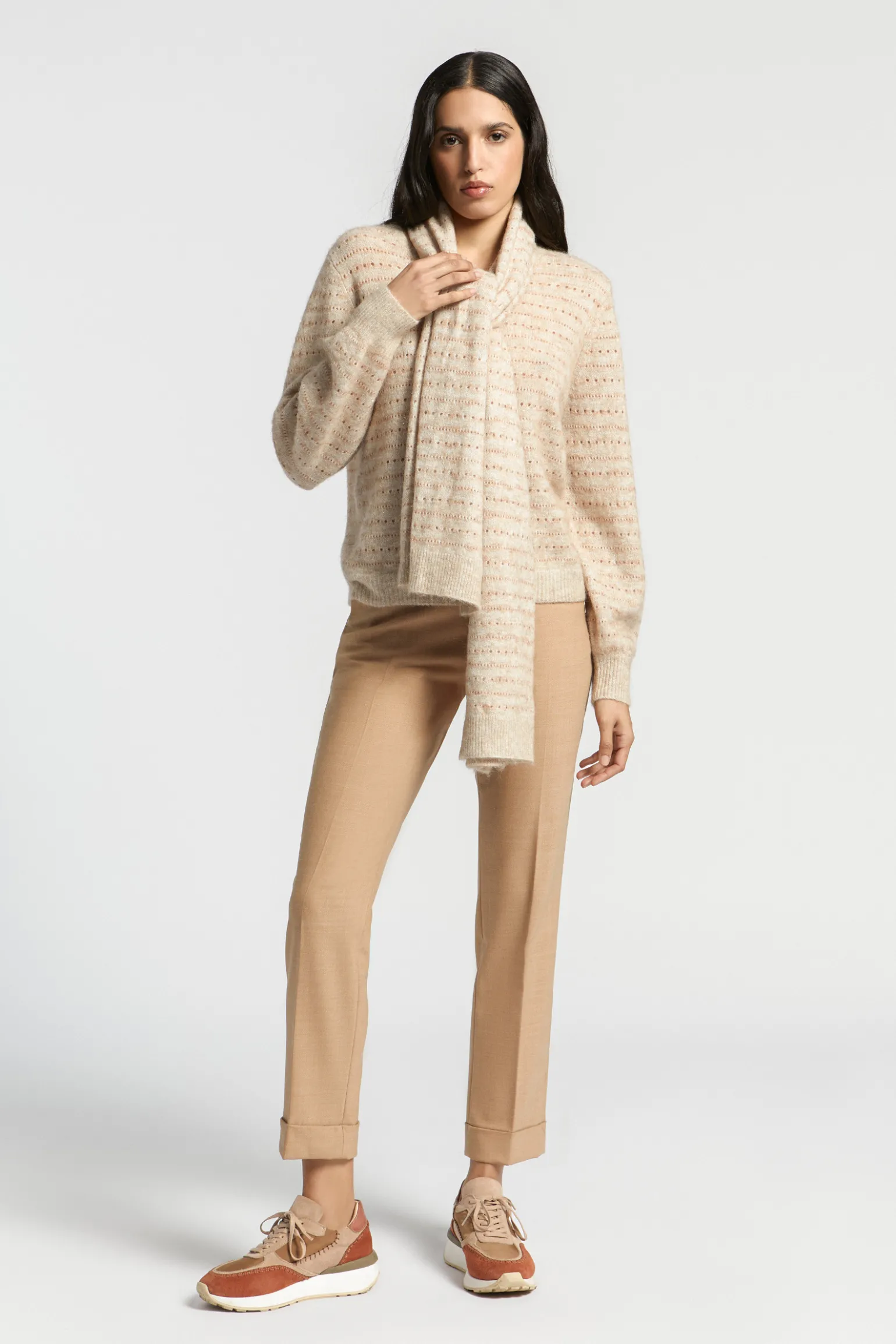 Formelle Hose mit schmalem Bein