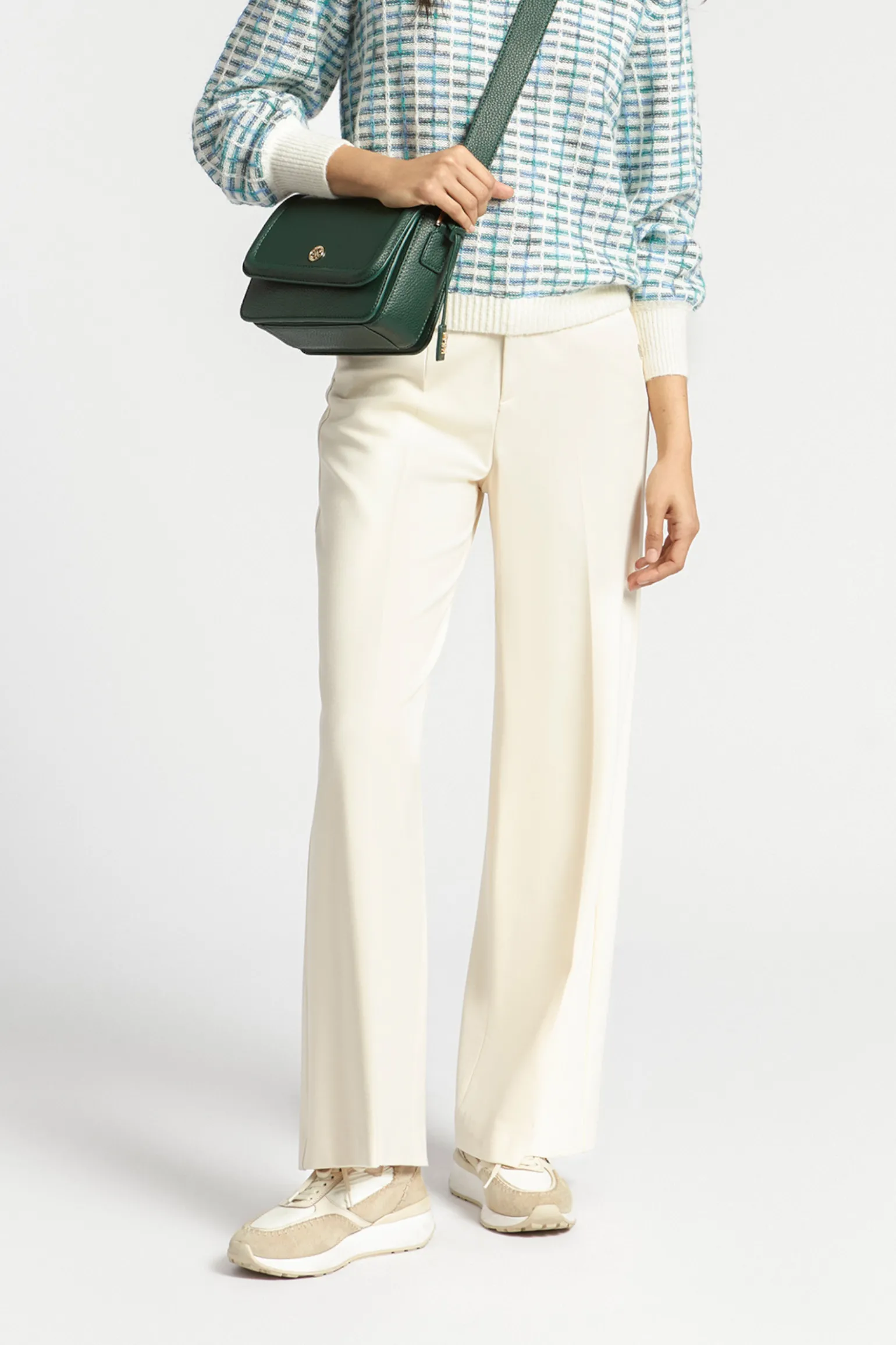 Formelle Hose mit weitem Bein