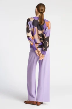 Formelle Hose mit weitem Bein
