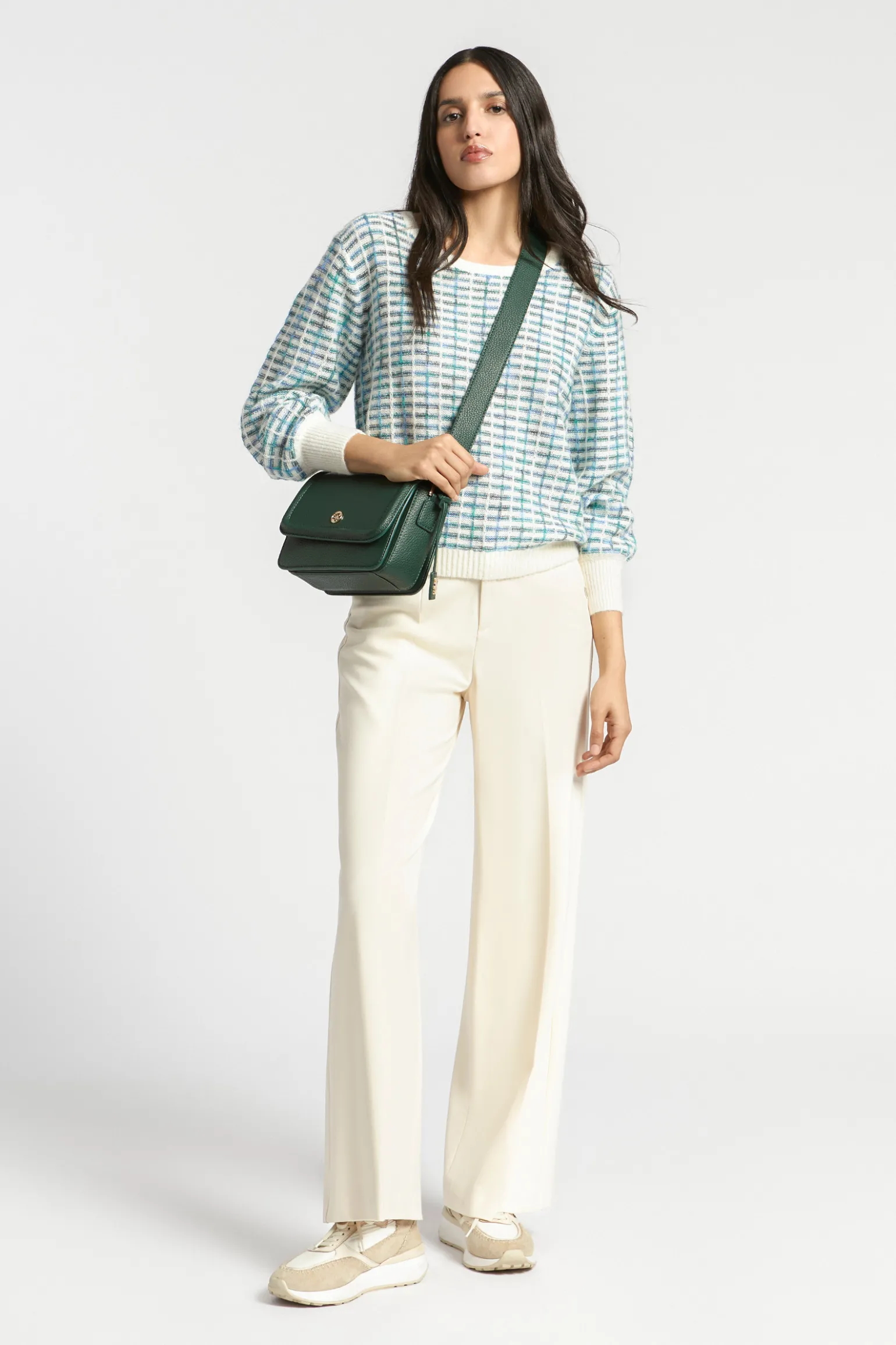 Formelle Hose mit weitem Bein