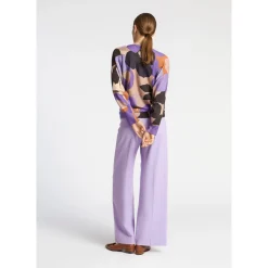 Formelle Hose mit weitem Bein