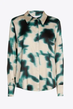 Gemusterte Bluse