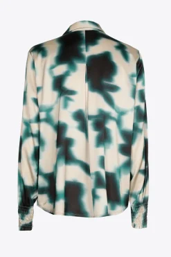 Gemusterte Bluse