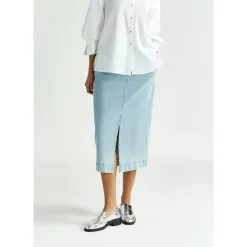 Gerade geschnittener Jeansrock
