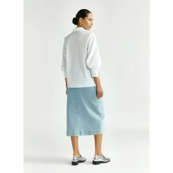 Gerade geschnittener Jeansrock