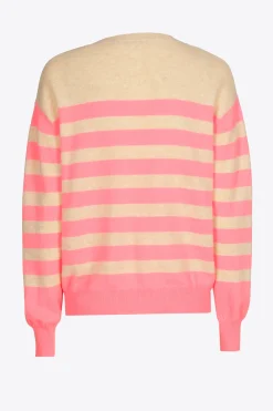 Gestreifter Pullover aus Kaschmir