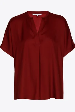 Glänzende Bluse