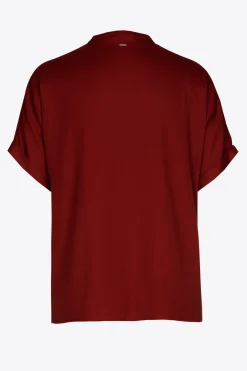 Glänzende Bluse