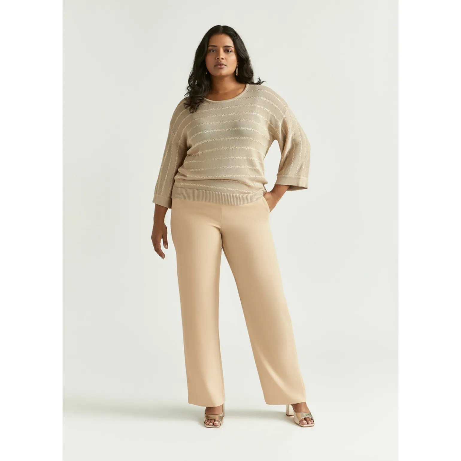 Hose aus recyceltem Polyester
