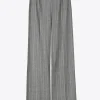 Hose mit weitem Bein und Lurex
