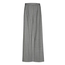 Hose mit weitem Bein und Lurex