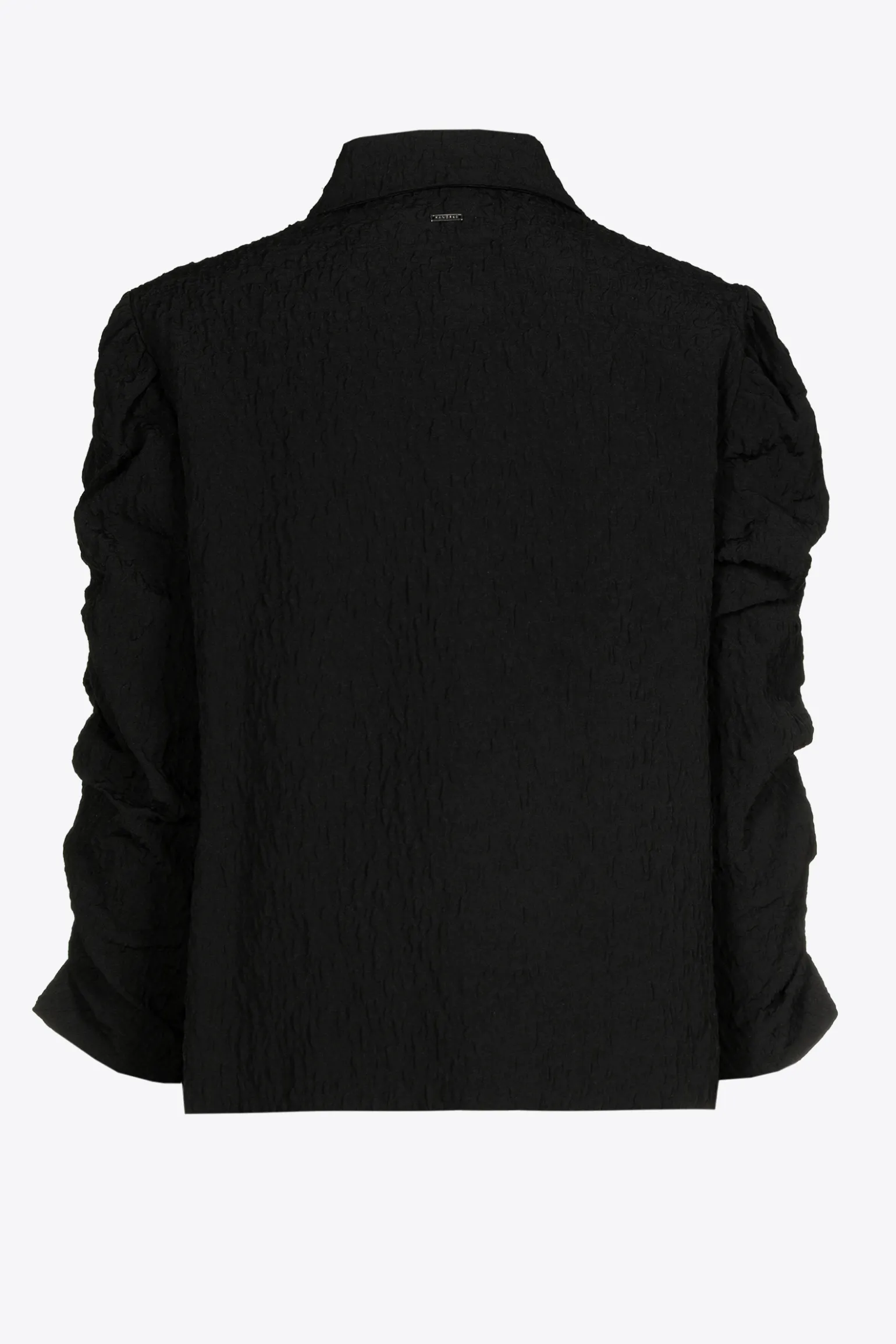Jacquardbluse mit Blumenmuster