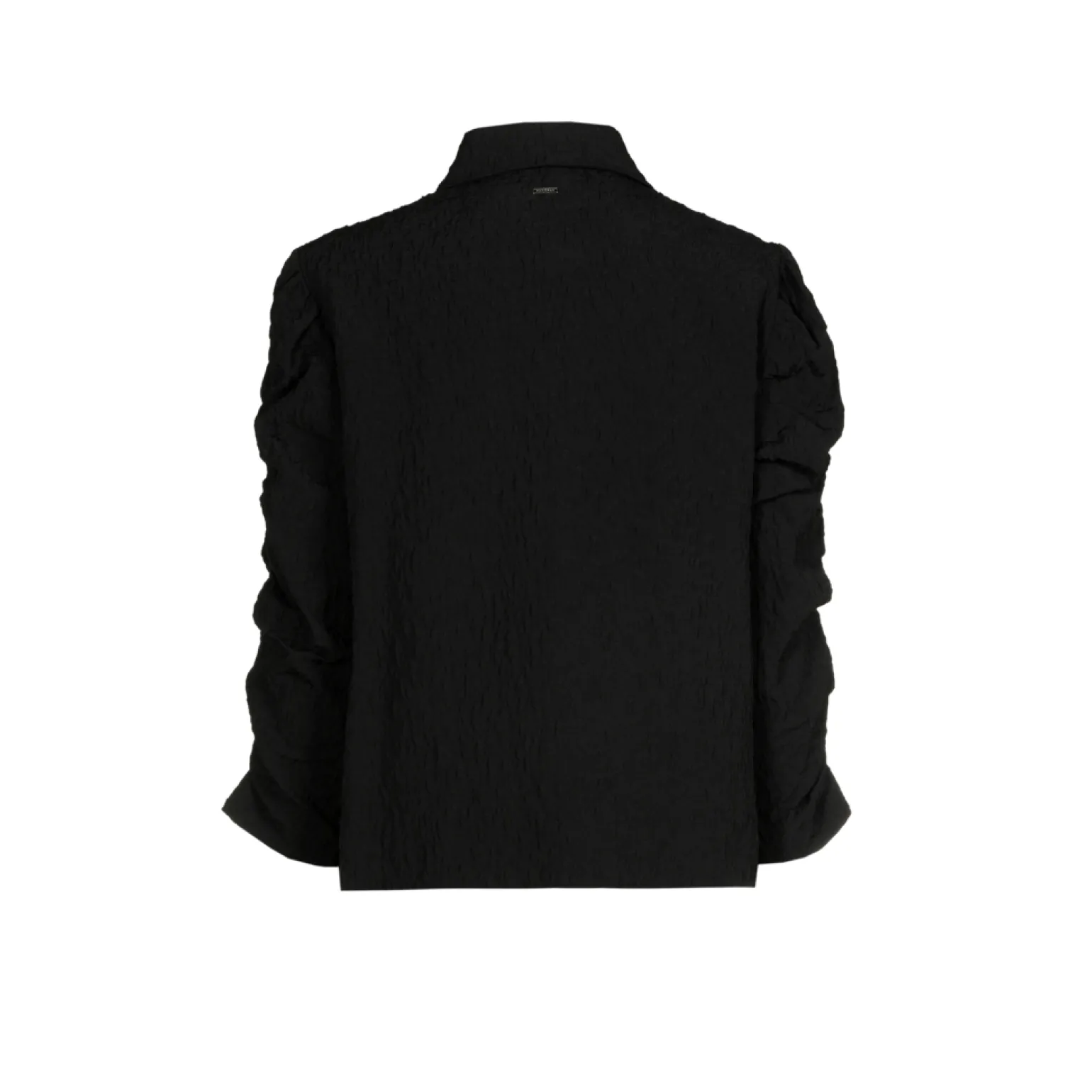 Jacquardbluse mit Blumenmuster