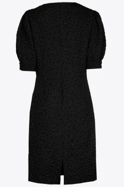 Jacquardkleid mit Blumenmuster