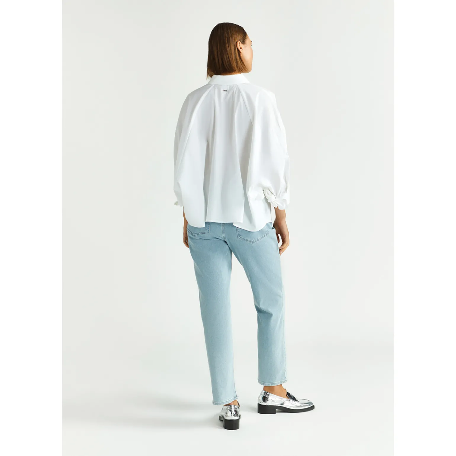 Jeans mit schmalem Bein