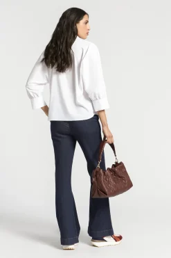 Jeans mit weitem Bein