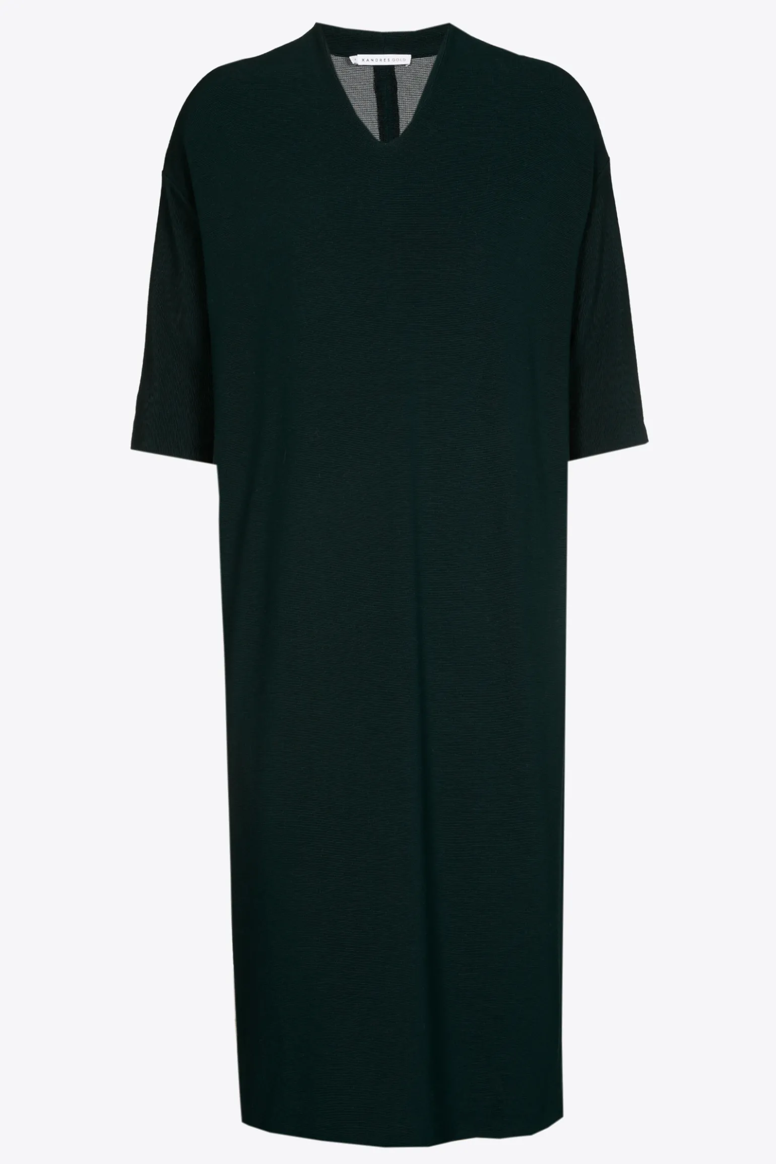 Jerseykleid mit V-Ausschnitt