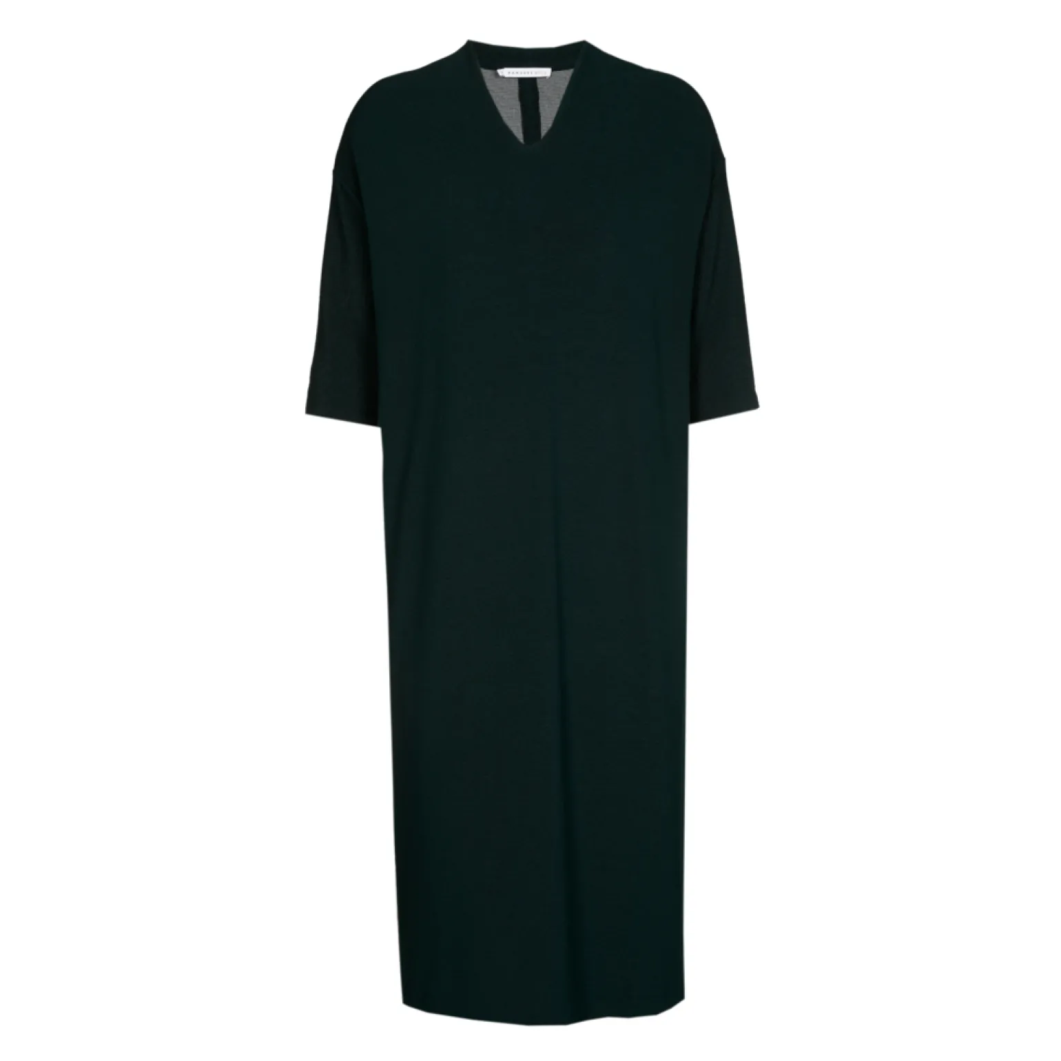 Jerseykleid mit V-Ausschnitt