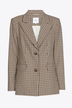 Karierter Blazer