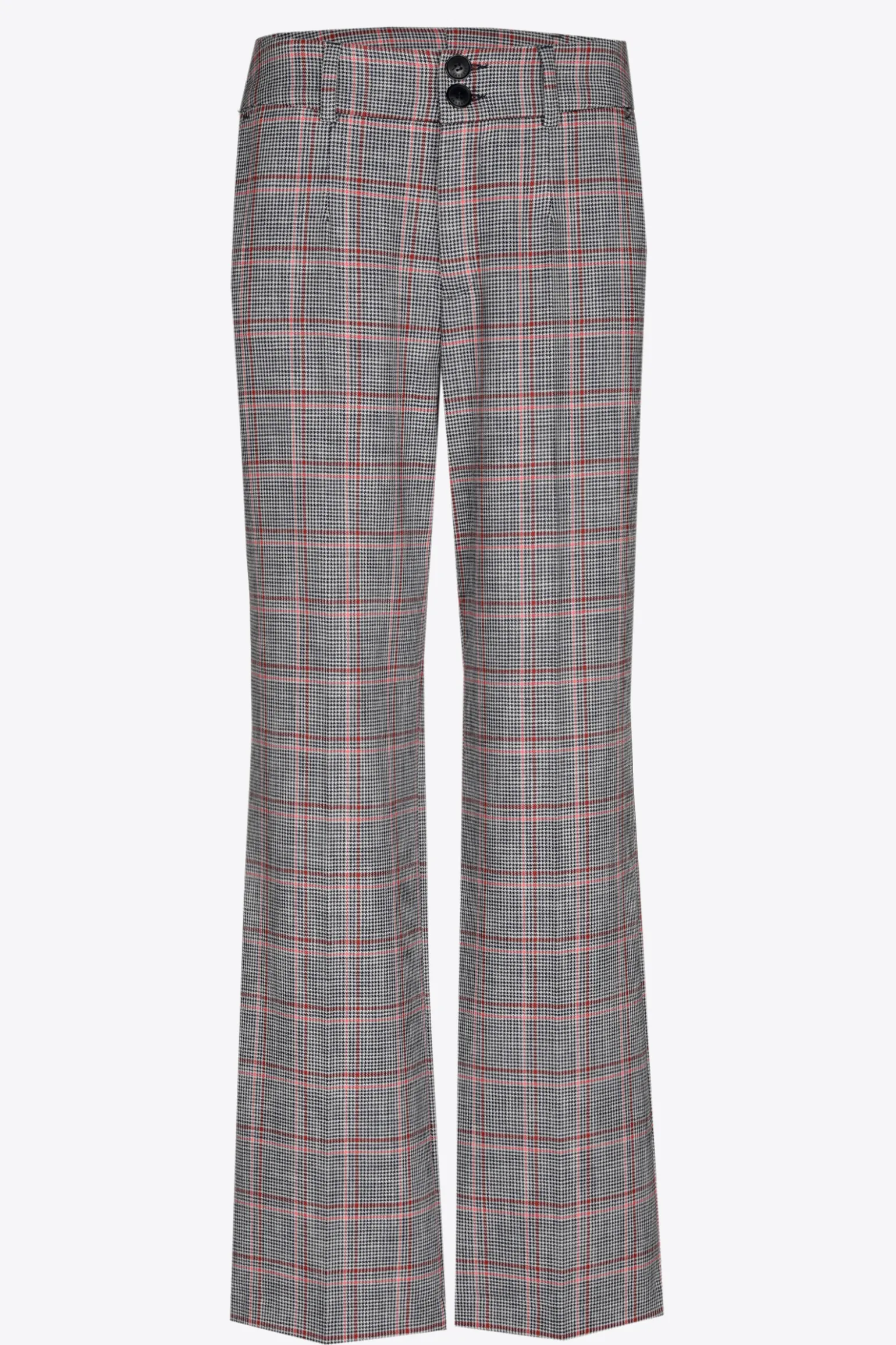 Karohose mit geradem Bein