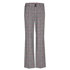 Karohose mit geradem Bein