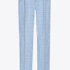Karohose mit schmalem Bein