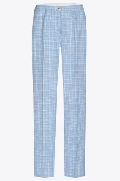 Karohose mit schmalem Bein