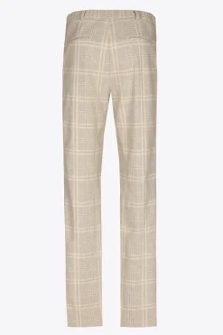 Karohose mit schmalem Bein