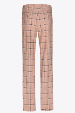 Karohose mit schmalem Bein
