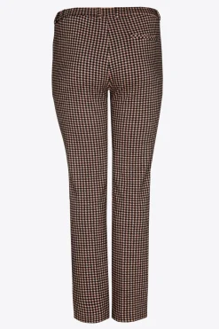 Karohose mit schmalem Bein