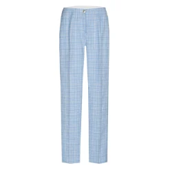 Karohose mit schmalem Bein