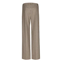Karohose mit weitem Bein