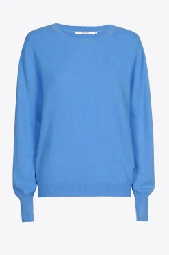 Kaschmirpullover mit Rundhalsausschnitt